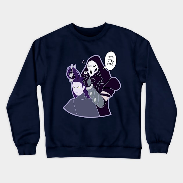 Dye, Dye, Dye! Crewneck Sweatshirt by PistachiBow